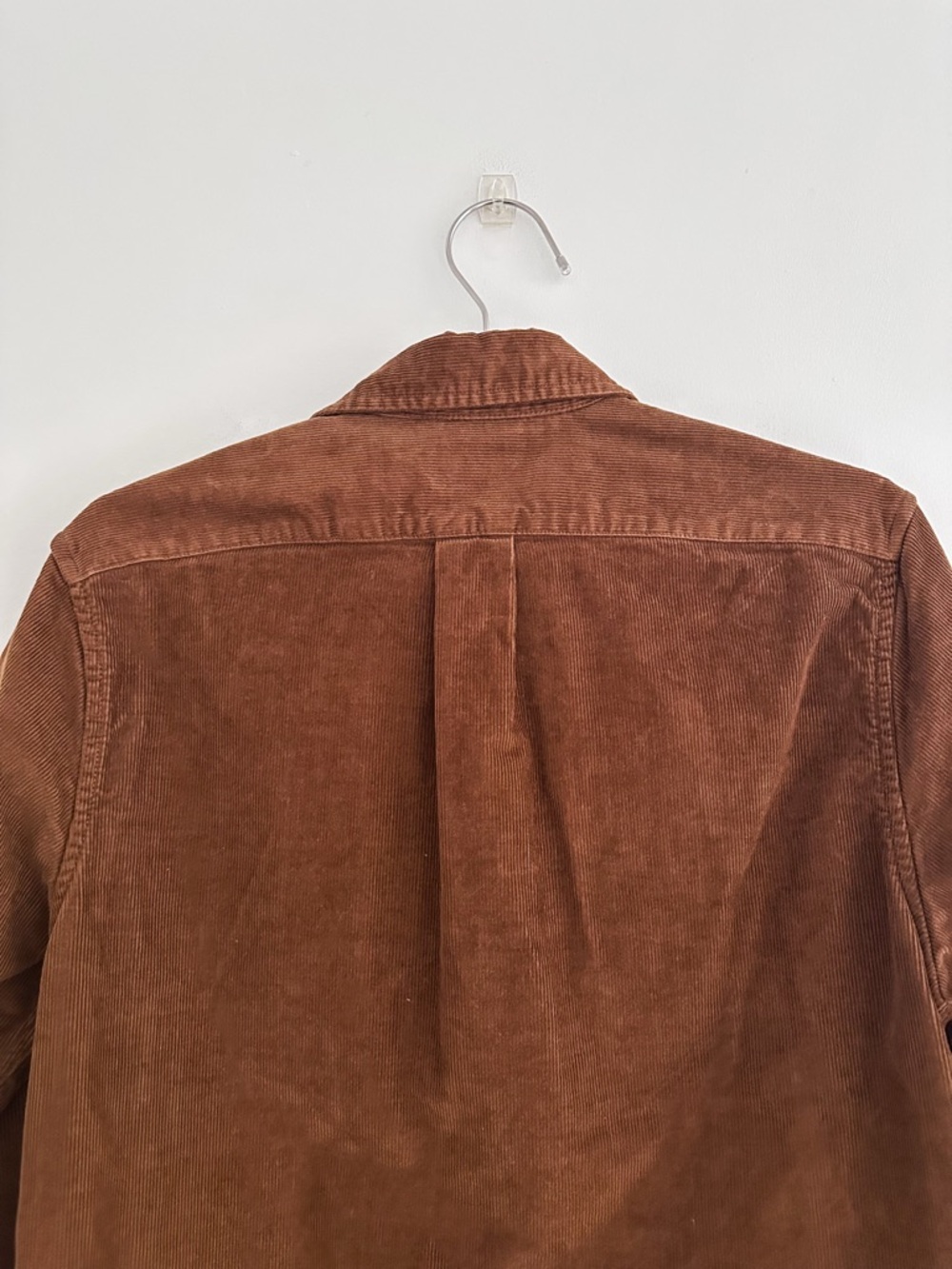 J.Crew Classic Corduroy Shirt Jacket | CPO Shacket | Rust Brown | Men's Size S - Picture 5 of 6